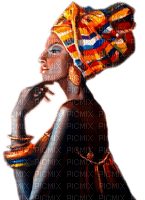 African.Woman - By KittyKatLuv65 - 無料png