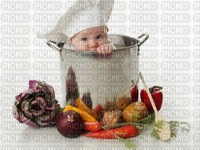 Bébé cuisinier - PNG gratuit