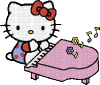 Hello kitty piano rose Debutante