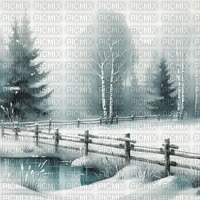 Winter Landscape - png gratuito