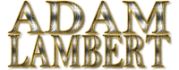 Kaz_Creations Adam Lambert Singer Music Text Logo - darmowe png