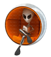 alien bp - Бесплатный анимированный гифка