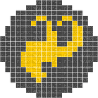 Pixel Loki Helmet - Free PNG