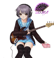 anime-guitare - бесплатно png