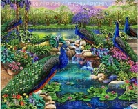 Background peacock garden - png gratuito
