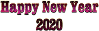 new year silvester letter text la veille du nouvel an Noche Vieja канун Нового года  tube 2020 number - png gratis