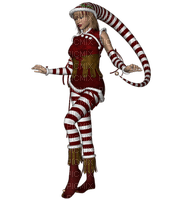 Kaz_Creations Christmas Poser Dolls - 免费PNG