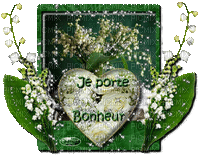 muguet porte-bonheur - Darmowy animowany GIF