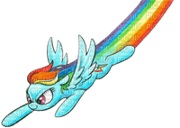 Rainbow Dash - PNG gratuit