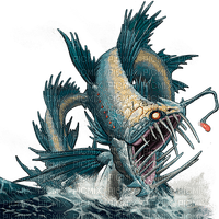 sea monster pathfinder sea serpent - gratis png