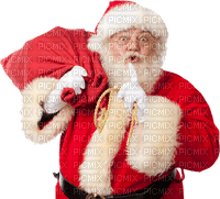 Secret Santa shhh bp - png gratis
