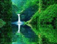 paisaje de agua - Бесплатный анимированный гифка