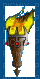 flaming torch - Bezmaksas animēts GIF