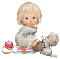bebe Pelageya ange, bébé ,fille - Ücretsiz animasyonlu GIF