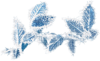 Leaf Blue Winter - Bogusia - kostenlos png