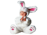 baby in animal suit bp - Free PNG