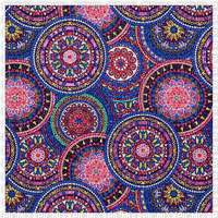 Mandala glitter background, pink, blue, black gif - GIF animé gratuit