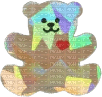 Holographic bear - zdarma png