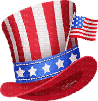 soave deco patriotic 4th july usa  red blue hat