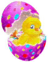 Easter Chick by nataliplus - Free animated GIF