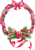 Christmas wreath Bb2 - PNG gratuit