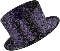 violett party hat - PNG gratuit