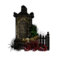 kikkapink gothic tomb deco - png gratis