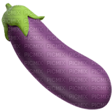 Eggplant emoji - zdarma png