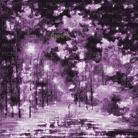 Y.A.M._Art Autumn background purple - Ilmainen animoitu GIF
