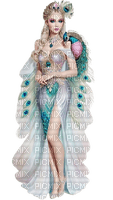 loly33 femme paon - 無料png