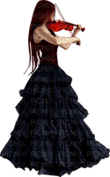 woman with violin bp - δωρεάν png