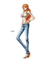 Nami One piece laurachan - Free PNG