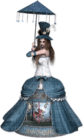 Lady Woman Femme Fille Steampunk JitterBugGirl - 免费PNG