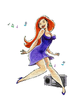 cecily-danseuse animee - GIF animado gratis