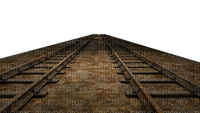 railway tracks voie ferrée Eisenbahngleise way weg tube loin - PNG gratuit