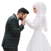 Couple Love Muslim Wedding - Bogusia - zdarma png