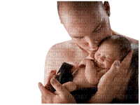 father and baby bp - png ฟรี