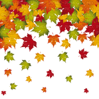 Kaz_Creations Autumn Fall Deco Leaves Leafs - zadarmo png