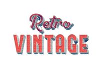 loly33 texte retro vintage - png gratis