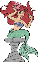 Arielle Ariel Mermaid - GIF animasi gratis