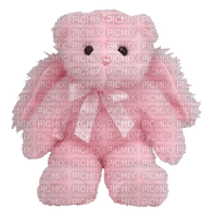pink angel bear - png grátis