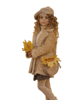 autumn fall girl child bebe fille - zdarma png