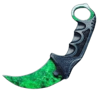 green knife - png gratis
