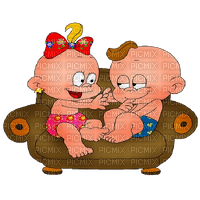 Kaz_Creations Funny Cartoon Babies Friends - ilmainen png