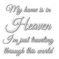 soave text heaven white - Free PNG