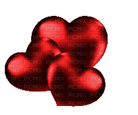 hjärta-röd - GIF animasi gratis