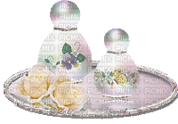 Vintage Victorian Perfume Bottles - Free animated GIF