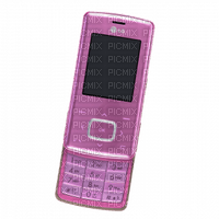 pink phone - gratis png