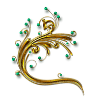 3D Gold Decoration - PNG gratuit