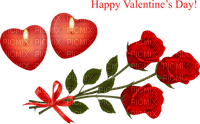 Kaz_Creations Heart Hearts Love Valentine Valentines Flowers Candles Text - png gratis